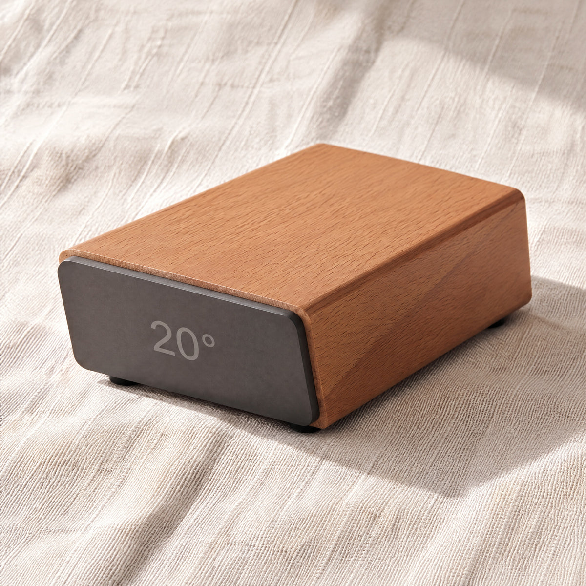 Close up of the angle block and its 20 degree face