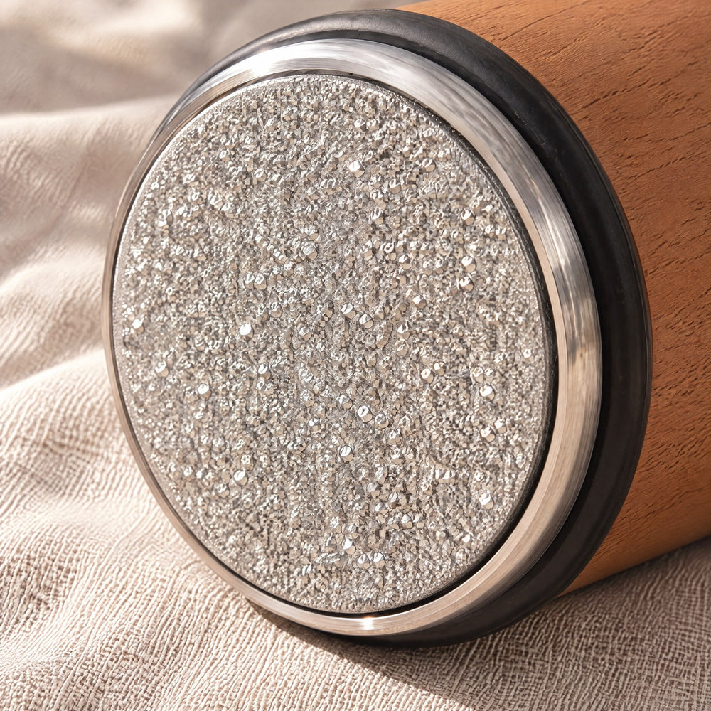 Close up of the coarse 400 grit diamond disc
